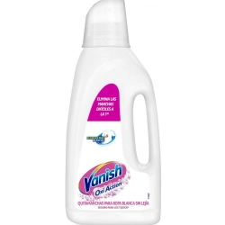 Vanish Oxi Action odplamiacz w płynie Biały 1,8l